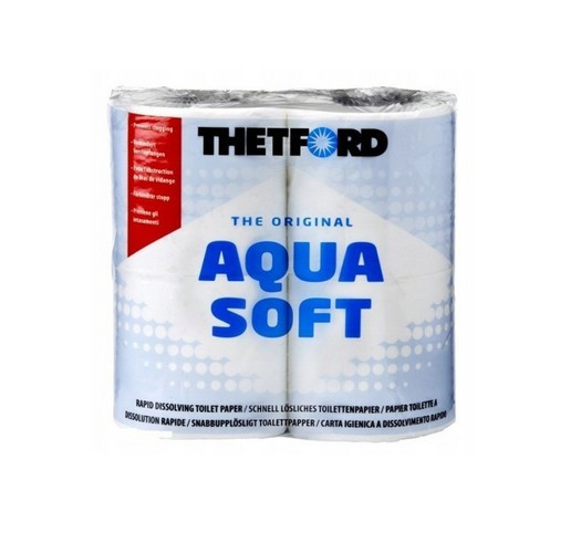 Papír toaletní thetford 6 rolí aqua soft