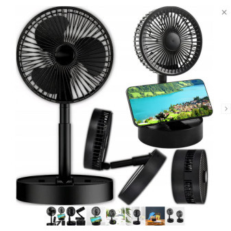 Ventilátor USB přenosný skládací