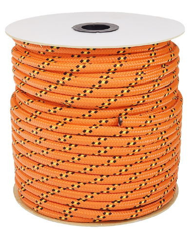 Lano polypropylenové průměr 14,0 mm, oranžové, role 100 m