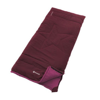 Spací pytel OUTWELL Champ Kids Deep Red, 150 x 70 cm, 900 g