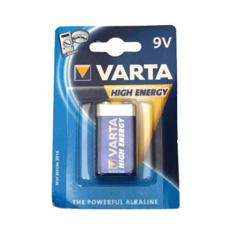 Alkalická baterie 9V VARTA High Energy