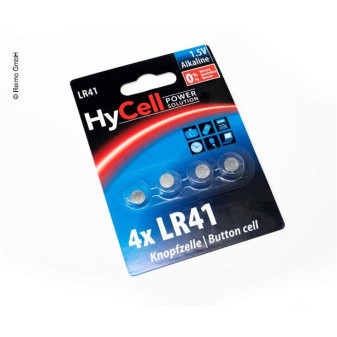 Alkalická knoblíková baterie HyCell LR41 (AG3) - 4 ks