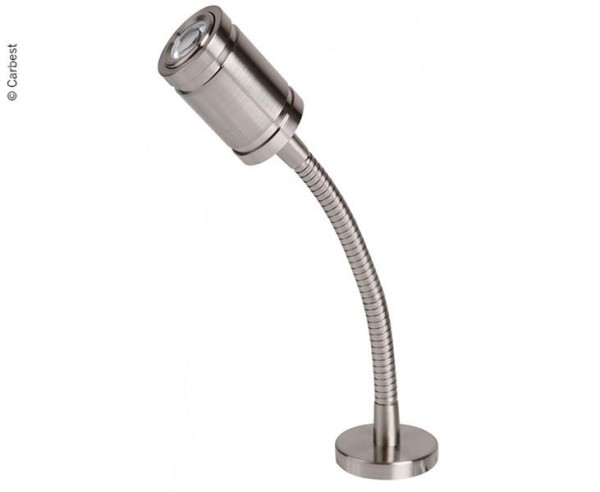 Lampa na čtení 1,2W, 203mm, kartáčovaný Ni