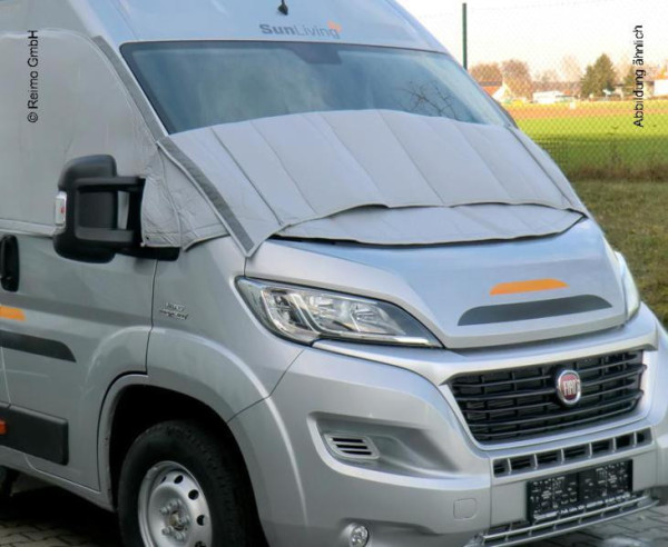 Vnější termoclona 3dílná sada na okna kabiny řidiče Fiat Ducato/Citroën Jumper/Peugeot Boxer (2006-2014)