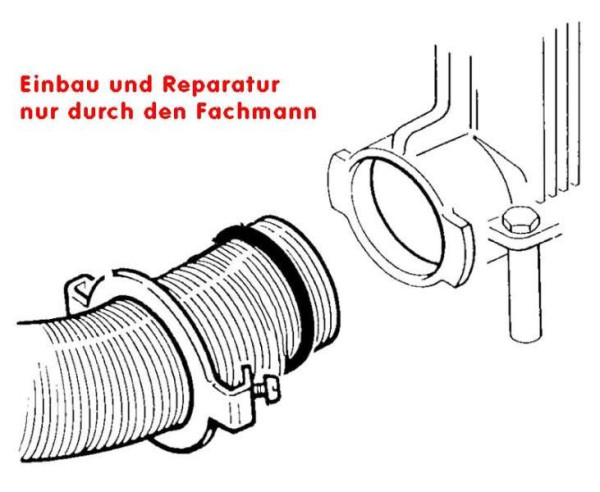 Upevnění výfukového potrubí S2200 a.4.85