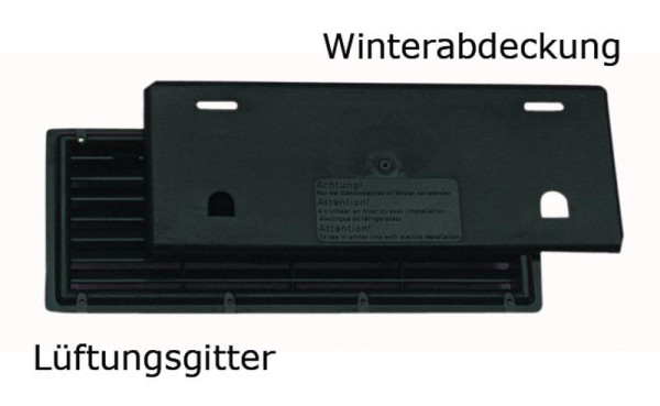 Větrací mřížka MPK 375x150 mm, zimní kryt