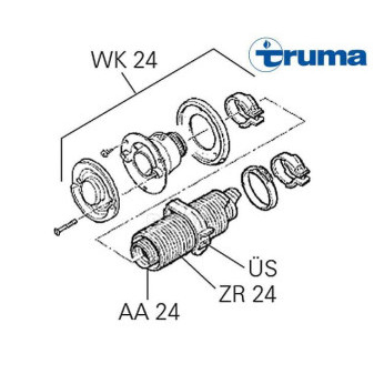 Plnicí trubka E2400ZR24 64