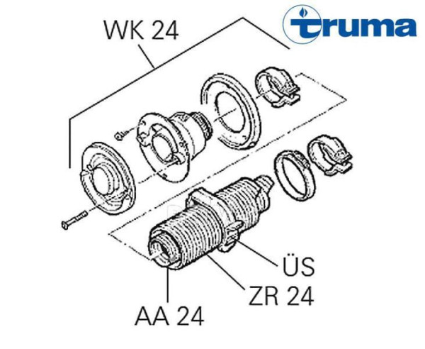 Plnicí trubka E2400ZR24 64