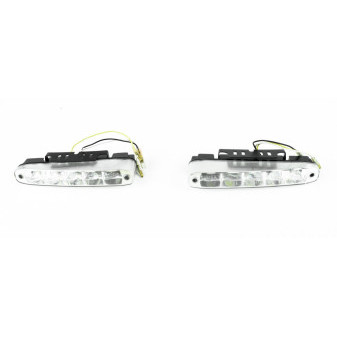 Světla pro denní svícení 5 LED 12V (160 x 23 mm)