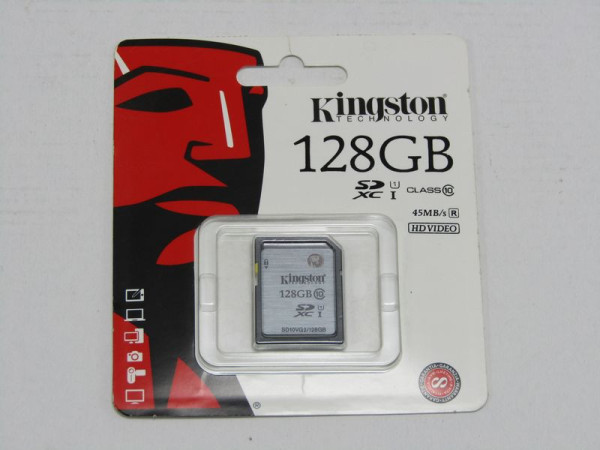 Karta paměťová Kingston Micro SDXC 128GB