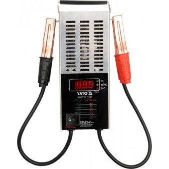 Tester autobaterie LED digitální 12V