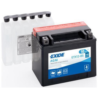 Motobaterie Exide 12V 10Ah