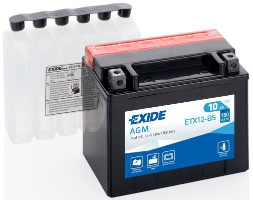 Motobaterie Exide 12V 10Ah