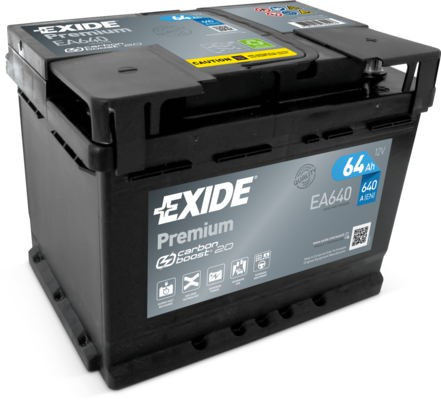 Autobaterie EXIDE 12V64Ah CARBON