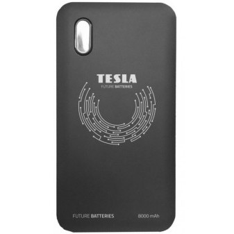 Baterie QI10 Černá Power Bank 5V/8000 mAh Li-pol TESLA 1 kus