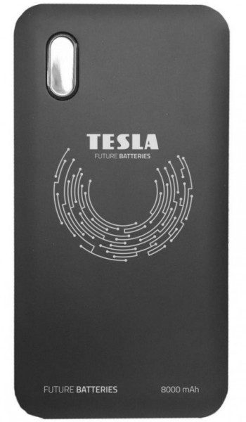 Baterie QI10 Černá Power Bank 5V/8000 mAh Li-pol TESLA 1 kus