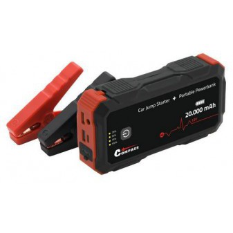 Powerbank 20000mAh 2000A s funkcí Jump Starter