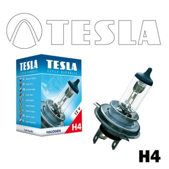 Žárovka 12V H4 55W P43t TESLA