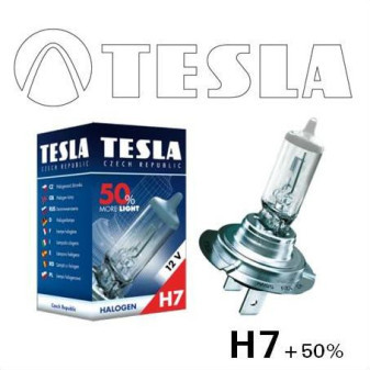 Žárovka 12V H7 55W PX26d +50% TESLA