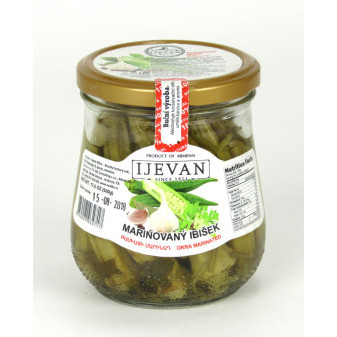 Ibišek marinovaný okra - ijevan wine - 500g