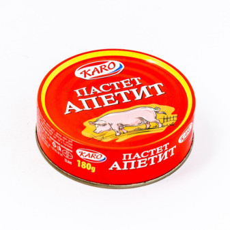 Paštika apetit Karo - Bulharsko - 180g