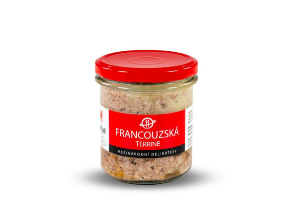 Francouzská terrine 280 g - sterilovaný masný výrobek Machač