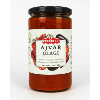 Ajvar Blagi - jemný - Chorvatsko - 690g