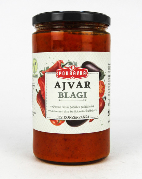 Ajvar Blagi - jemný - Chorvatsko - 690g