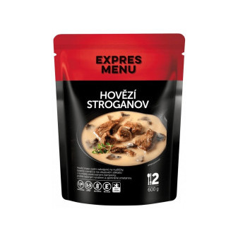 Expres Menu Hovězí Stroganov - 2 porce - 600g