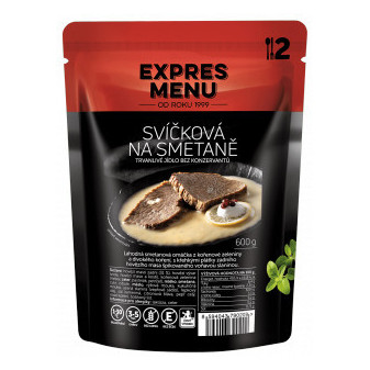 Expres Menu Svíčková na smetaně - 2 porce - 600g