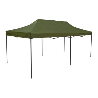 Párty stan nůžkový 3x6x2,5m zelený WATERPROOF