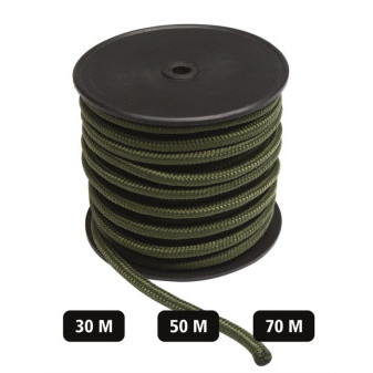 Šňůra COMMANDO-SEIL OLIV 5mm (70m role)