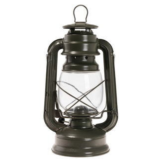 Lampa petrolejová Miltec - zelená - 23cm