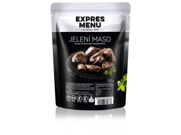 Expres Menu Jelení maso - 1 porce - 300g