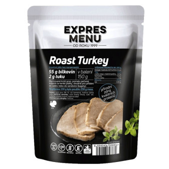 Expres Menu Roast Turkey - krůtí tenké plátky - 1 porce - 300g