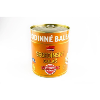 Segedínský guláš  - rodinné balení - Veseko - 800g